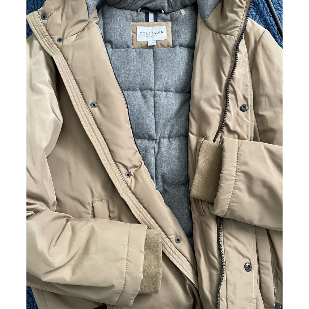 Cole Haan Men's Oxford Hooded Jacket